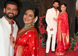 Inside Sonakshi Sinha and Zaheer Iqbal’s Wedding Reception SONAKSHI SINHA