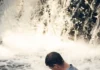 Steamy Romps In Falls waterfall couple shoot