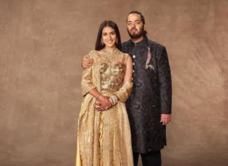 Anant Ambani & Radhika Merchant Host a Grand Wedding Reception reception anant ambani and radhika merchant