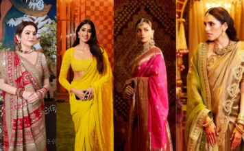 Best Saree Looks Seen in the Ambani Wedding saree ambani wedding