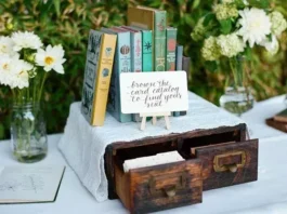 How To Use Books As Wedding Decor wedding decor