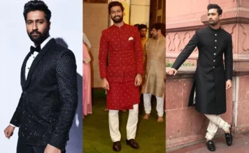 5 Groom Outfits Inspiration from Vicky Kaushal vicky kaushal groom outfits