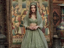 9 Stunning Green Lehengas for the Bride to Flaunt green lehengas