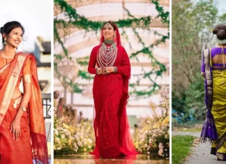 6 Jaw-Dropping South Indian Saree Looks south indian sarees south indian bridal sarees