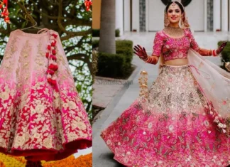 7 Must-Have Ombre Bridal Lehengas for the Wedding Season ombre bridal lehenga