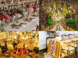 Top 6 Trending Reception Dinner Table Decoration Ideas reception dinner table decoration ideas wedding table decoration ideas
