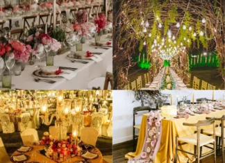 Top 6 Trending Reception Dinner Table Decoration Ideas reception dinner table decoration ideas wedding table decoration ideas