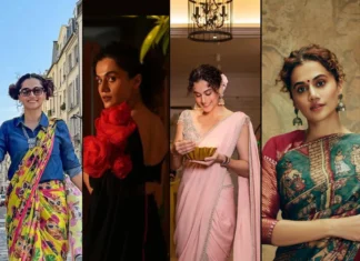 Best Saree Inspirations from Taapsee Pannu’s Closet taapsee pannu