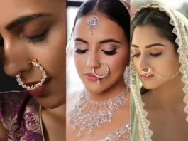 6 Latest Designs of Nath to Try for Modern Brides latest designs of nath