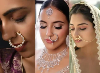 6 Latest Designs of Nath to Try for Modern Brides latest designs of nath