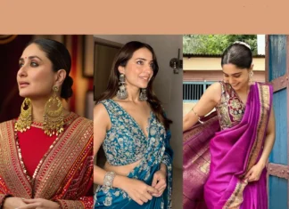 Best Celebrity Ethnic Looks from Ganesh Chaturthi This Year celebrity ethnic look