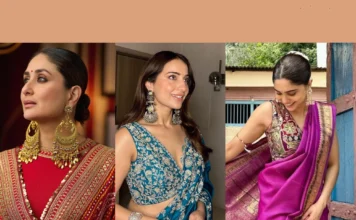 Best Celebrity Ethnic Looks from Ganesh Chaturthi This Year celebrity ethnic look