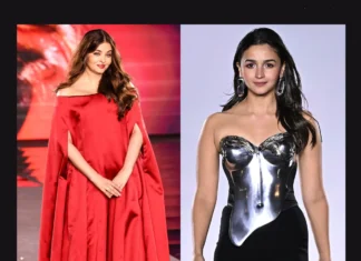 Aishwarya and Alia Stun at Paris Fashion Week paris fashion week alia bhatt aishwarya rai bachchan
