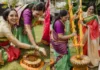 Sobhita Dhulipala, Naga Chaitanya’s Wedding Prep Begin Sobhita Dhulipala celebrating traditions
