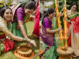 Sobhita Dhulipala, Naga Chaitanya’s Wedding Prep Begin Sobhita Dhulipala celebrating traditions