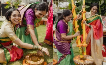 Sobhita Dhulipala, Naga Chaitanya’s Wedding Prep Begin Sobhita Dhulipala celebrating traditions