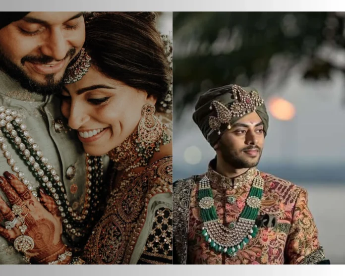 wedding groom jewellery