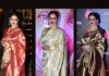 6 Rekha Saree Look You Can Recreate for Yourself rekha saree look