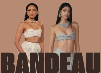 Itsy Bitsy Or Bandeau: Trending Blouse Designs of the Year trending blouse designs