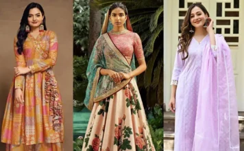 Ethnic Dressing Guide for Inverted Triangle Bodyshape! dressing guide