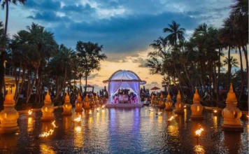 Floating Mandap Designs That Will Take Your Breath Away mandap designs