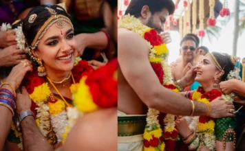 Keerthy Suresh Ties the Knot with Antony Thattil in Goa keerthy suresh