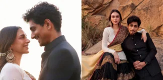Aditi Rao Hydari & Siddharth Share Unseen Wedding Pictures aditi rao hydari
