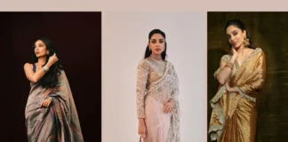 5 Sobhita Dhulipala’s Saree Looks for Your Date Night! sobhita dhulipala
