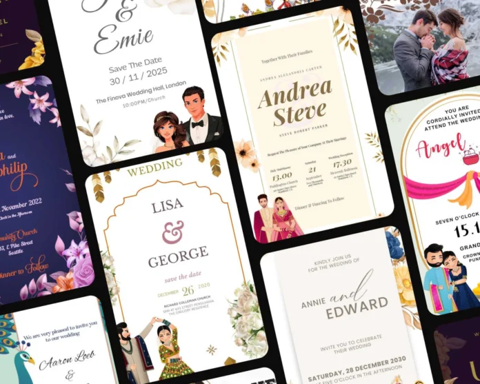 Digital Wedding Invitation