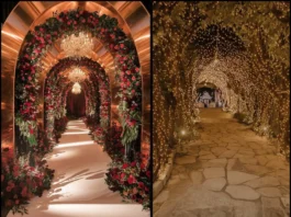 Trendy Wedding Entrance Decor That Wows Guests! Wedding Entrance Decor