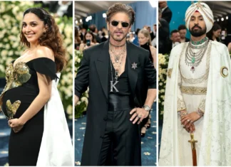 Met Gala 2025: Shah Rukh Made Debut with Diljit and Kiara met gala 2025