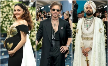 Met Gala 2025: Shah Rukh Made Debut with Diljit and Kiara met gala 2025