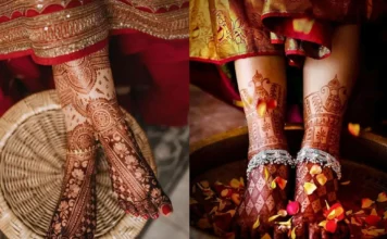 Stunning Mehendi Designs for the Bride’s Feet Mehendi Designs
