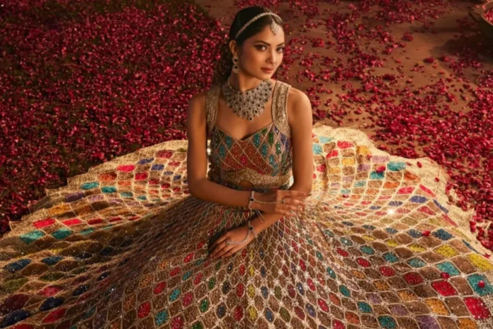 bridal outfit