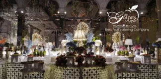 Golden Apple Fruit Mart: Opulent Wedding Fruit Catering Golden Apple Fruit Mart