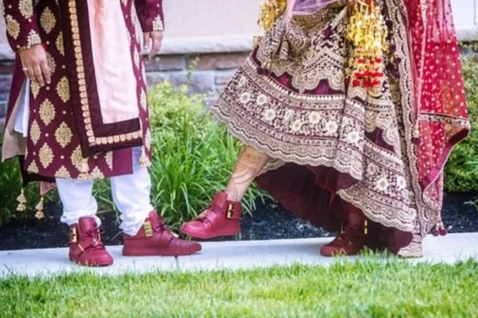 Feature (1) Customised Wedding Shoes