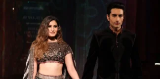 Rasha Thadani and Ibrahim Ali Khan Walk for JJ Valaya Rasha Thadani