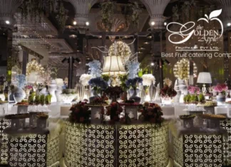 Golden Apple Fruit Mart’s Opulent Wedding Fruit Catering Golden Apple Fruit Mart