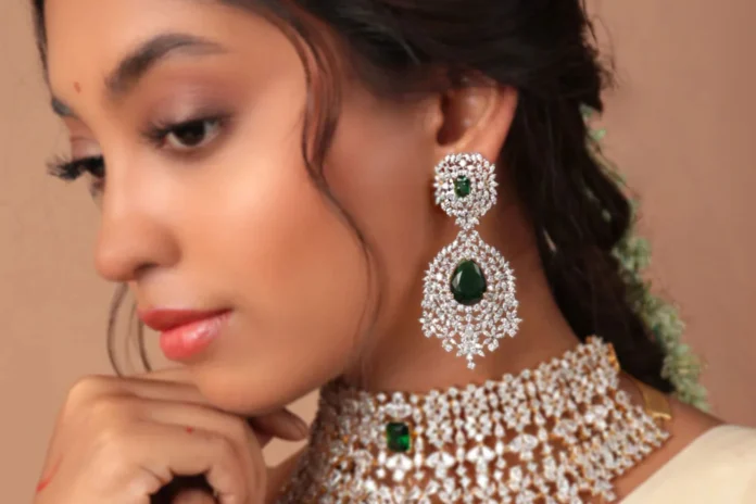 Feature Modern Bridal Earrings