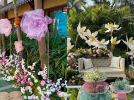 Organza Flowers for Wedding Decor: New Trend Alert! Wedding decor
