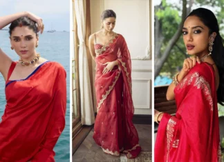 Make Karva Chauth Special with These Celeb Red Saree Looks Karva Chauth