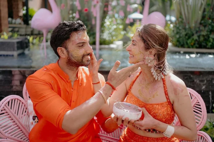 Pink haldi