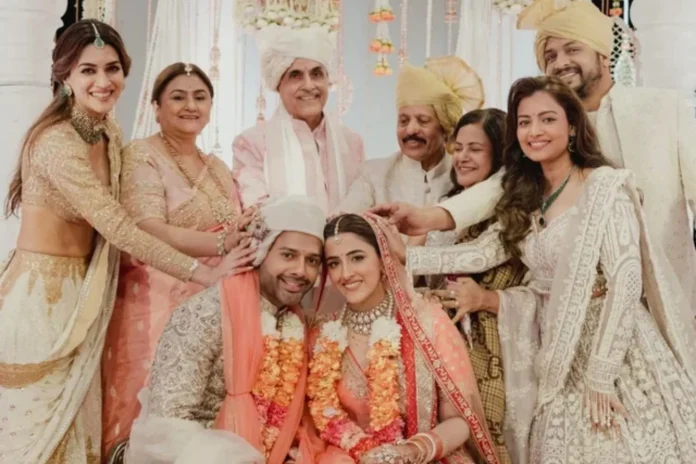 Anshula Kapoor (1) Intimate wedding, Nupur Sanon